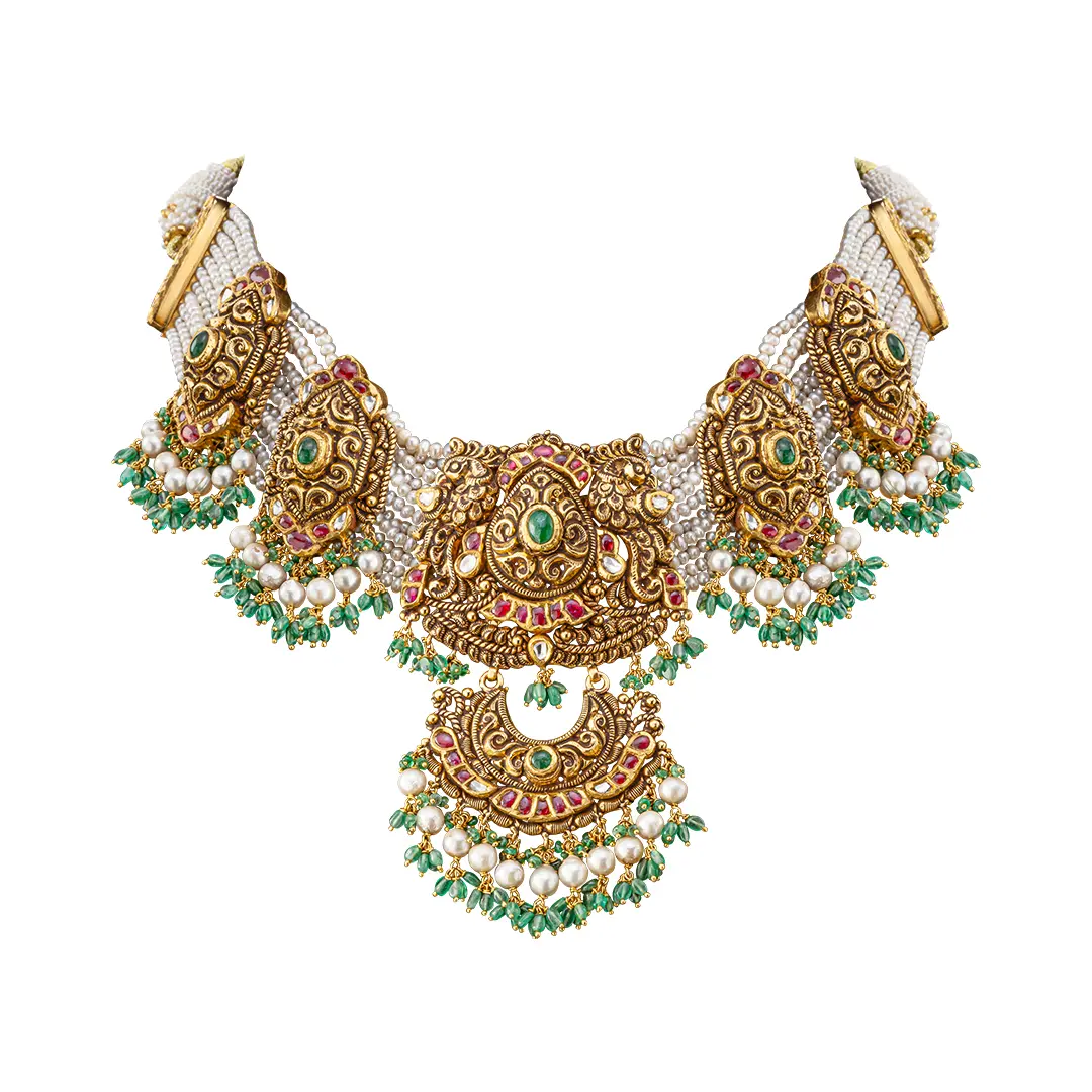 Antique Bridal Necklace Set