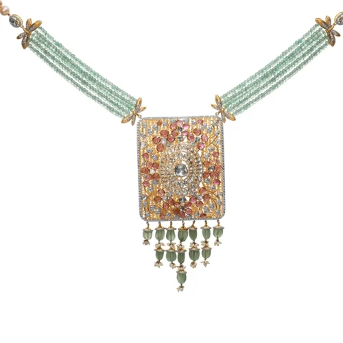 Elegant Polki Necklace Set