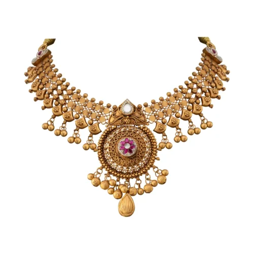 Regal Gold  Necklace Set
