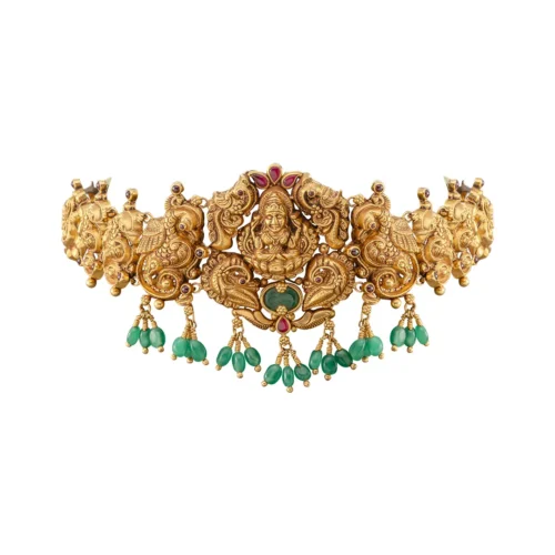 Regal Goddess Gold Necklace