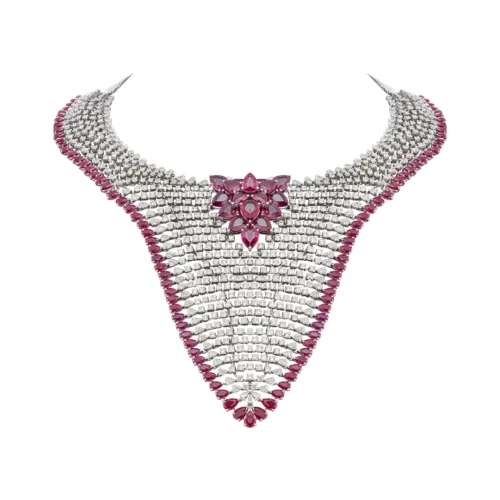 Luxury Opulent  Diamond Necklace Set