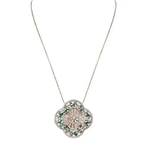 Blossom diamond Pendant
