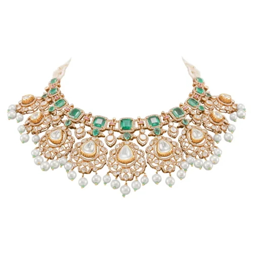 Royal Polki Necklace Set
