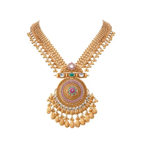 Traditional Mandala-Inspired Necklace Set