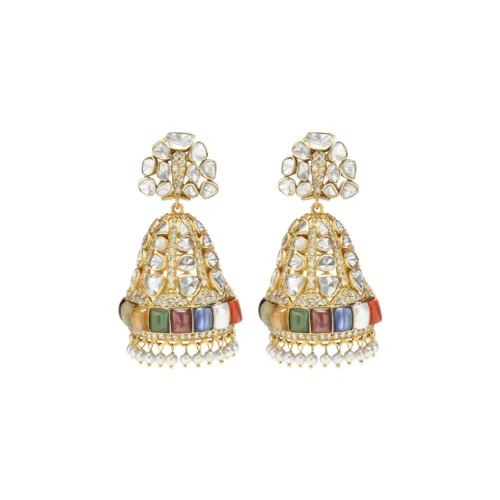 Dangler Polki Earring Set