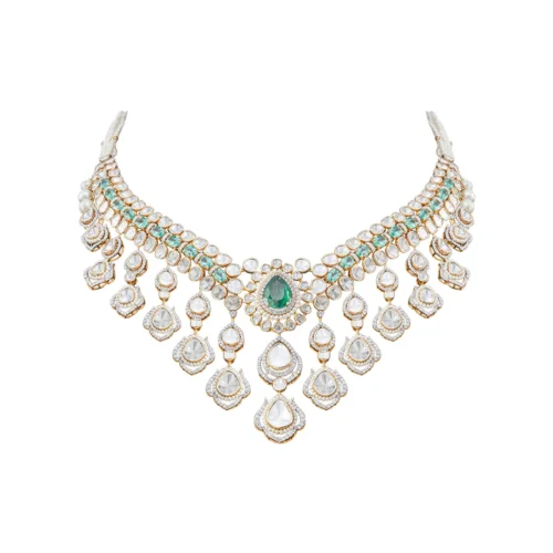 Contemporary Sunburst Necklace Set